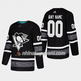 Pittsburgh Penguins Dresy Personalizované Černá 2019 NHL All-Star Adidas Authentic - Pánské